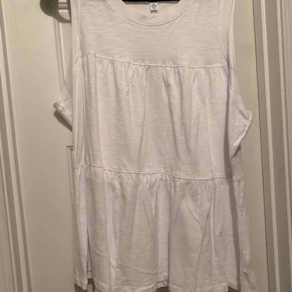 White tank top